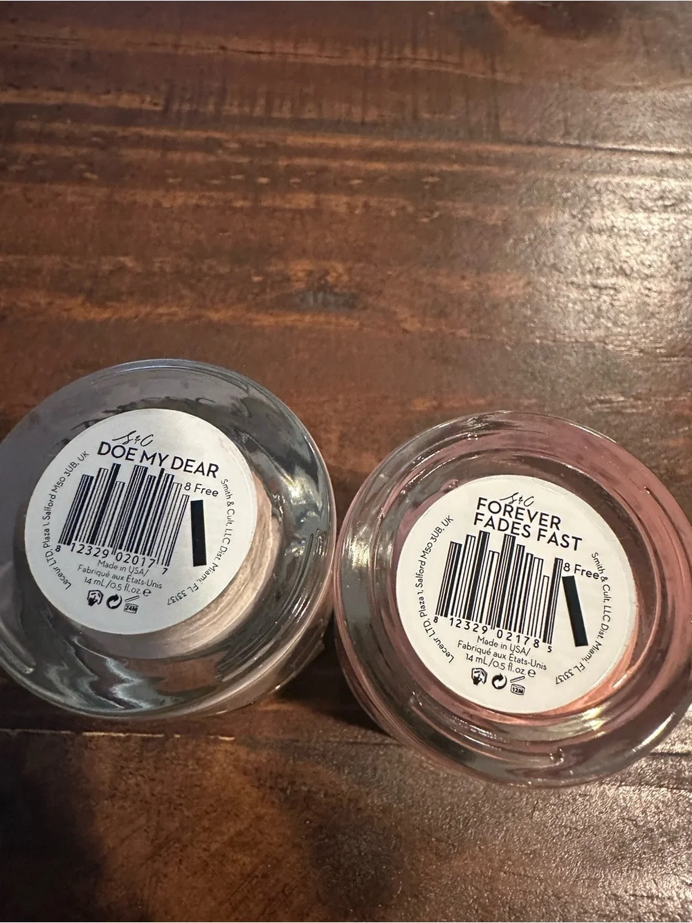 Smith & Cult nail color set -Blush Pink & Champagne Taupe